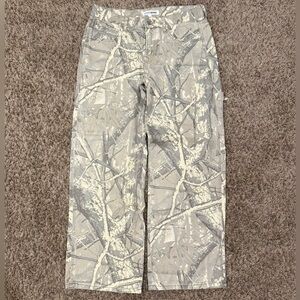 womens baggy soho camoflauge tree pattern pants